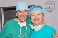 Dr Kim Jin Hong with Professor Sava Perovic